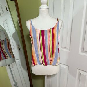 Everly Multicolor Striped Top